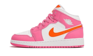 Air Jordan 1 Mid Pinksicle Safety Orange – DX3240-681 – 1