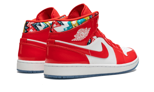 Air Jordan 1 Mid SE Barcelona Sweater - DC7294-600 / DC7248-600 - 3