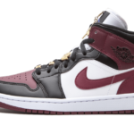 Air Jordan 1 Mid SE Black Dark Beetroot - CZ4385-016 - 1