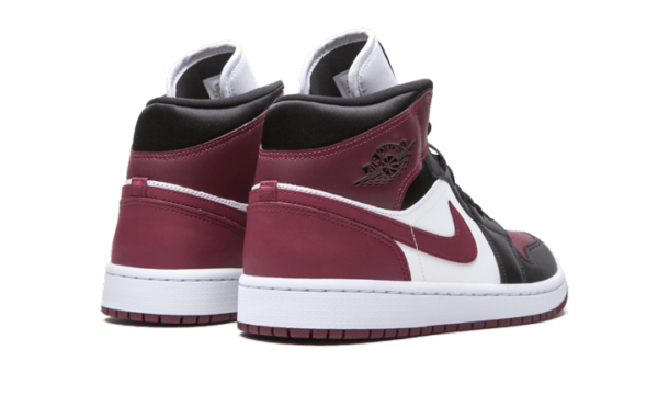 Air Jordan 1 Mid SE Black Dark Beetroot - CZ4385-016 - 3