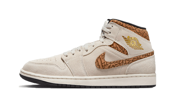 Air Jordan 1 Mid SE Brown Elephant - DZ4129-102 / DZ5369-102 - 1
