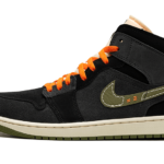 Air Jordan 1 Mid SE Craft Anthracite Light Olive - FD6817-003 / FD5847-003 - 1