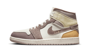 Air Jordan 1 Mid SE Craft Sail Taupe Haze - DM9652-102 - 1