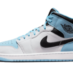 Air Jordan 1 Mid SE Ice Blue Black - DV1308-104 / DV1337-104 - 1