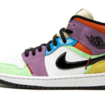 Air Jordan 1 Mid SE Lightbulb - CW1140-100 - 1