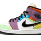 Air Jordan 1 Mid SE Lightbulb - CW1140-100 - 1