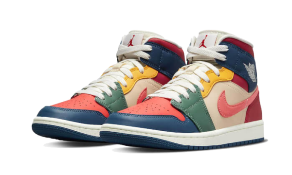 Air Jordan 1 Mid SE Multi-color - DN3738-400 - 2