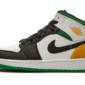 Air Jordan 1 Mid SE White Laser Orange Lucky Green - 852542-101 / BQ6931-101 - 1