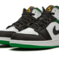 Air Jordan 1 Mid SE White Laser Orange Lucky Green - 852542-101 / BQ6931-101 - 2