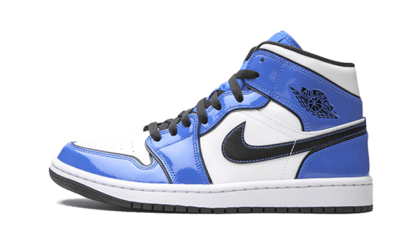 Air Jordan 1 Mid Signal Blue - DD6834-402 / BQ6931-402 - 1