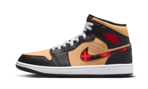 Air Jordan 1 Mid SE Tartan Swoosh – DZ5329-001 – 1