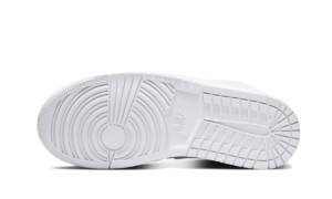 Air Jordan 1 Mid Triple White Patent Swoosh - DV0991-111 - 3
