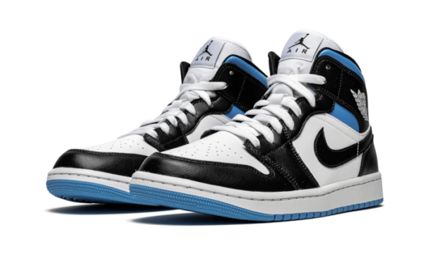 Air Jordan 1 Mid University Black White - BQ6472-102 - 2