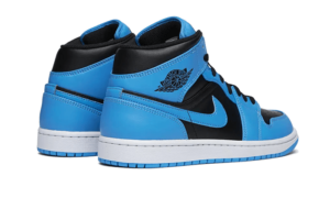 Air Jordan 1 Mid University Blue Black - DQ8426-401 / BQ6472-102 / DQ8423-401 - 3