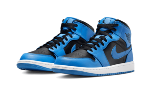 Air Jordan 1 Mid University Blue Black - DQ8426-401 / BQ6472-102 / DQ8423-401 - 2