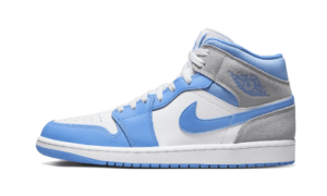 Air Jordan 1 Mid University Blue Grey - DX9276-100 - 1