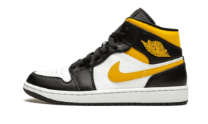 Air Jordan 1 Mid White Pollen Black – 554724-177 / 554725-177 – 1