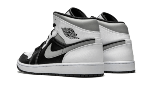 Air Jordan 1 Mid White Shadow - 554724-073 / 554725-073 - 3