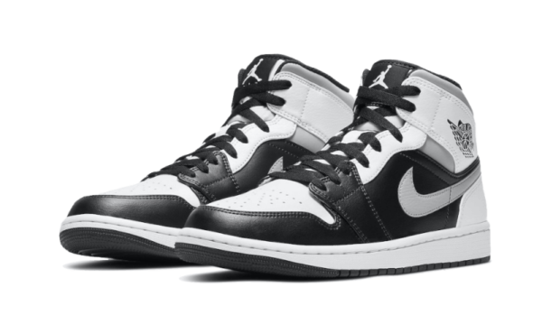 Air Jordan 1 Mid White Shadow - 554724-073 / 554725-073 - 2