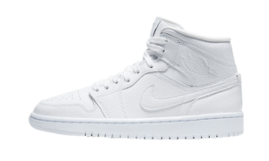 Air Jordan 1 Mid White Snakeskin – BQ6472-110 – 1