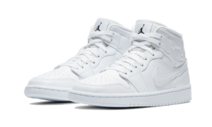Air Jordan 1 Mid White Snakeskin - BQ6472-110 - 2