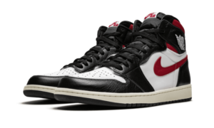 Air Jordan 1 Retro High Black Gym Red - 555088-061 - 2