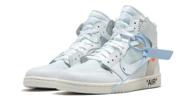 Air Jordan 1 Retro High Off-White NRG - AQ0818-100 / AQ8296-100 - 2