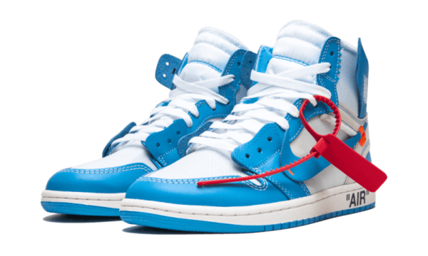 Air Jordan 1 Retro High Off-White University Blue - AQ0818-148 - 2