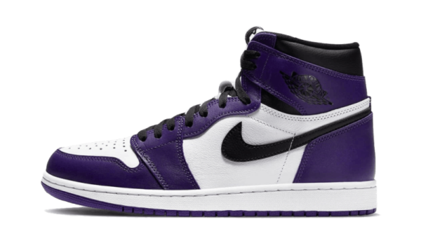 Air Jordan 1 Retro High OG Court Purple White - 555088-500 / 575441-500 - 1