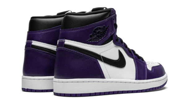 Air Jordan 1 Retro High OG Court Purple White - 555088-500 / 575441-500 - 3
