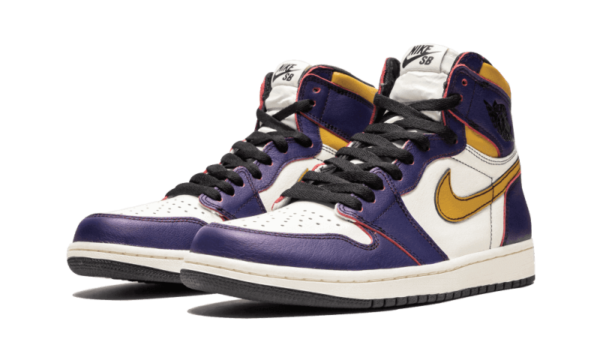 Air Jordan 1 Retro High OG Defiant Nike SB Lakers - CD6578-507 - 2