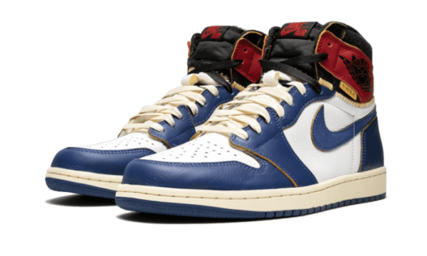 Air Jordan 1 Retro High Union Los Angeles Blue Toe - BV1300-146 - 2