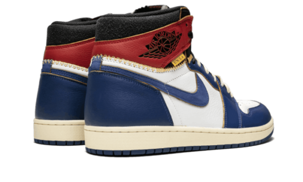 Air Jordan 1 Retro High Union Los Angeles Blue Toe - BV1300-146 - 3