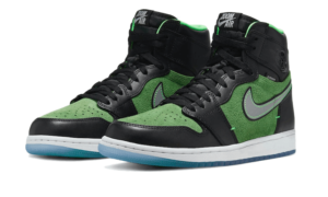 Air Jordan 1 Retro High Zoom Black Green - CK6637-002 - 2