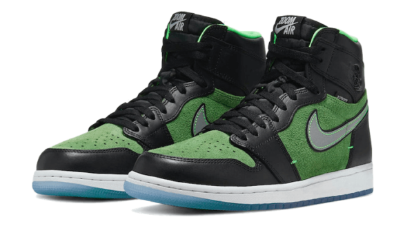 Air Jordan 1 Retro High Zoom Black Green - CK6637-002 - 2