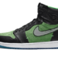 Air Jordan 1 Retro High Zoom Black Green - CK6637-002 - 1