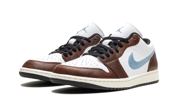 Air Jordan 1 Retro Low Brown Blue Grey - FQ7832-142 - 2