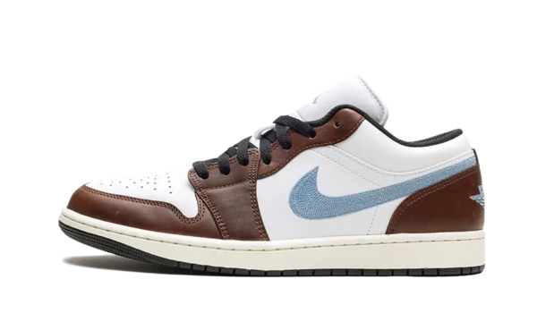 Air Jordan 1 Retro Low Brown Blue Grey - FQ7832-142 - 1