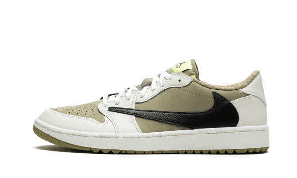 Air Jordan 1 Retro Low Golf Travis Scott Neutral Olive - FZ3124-200 - 1