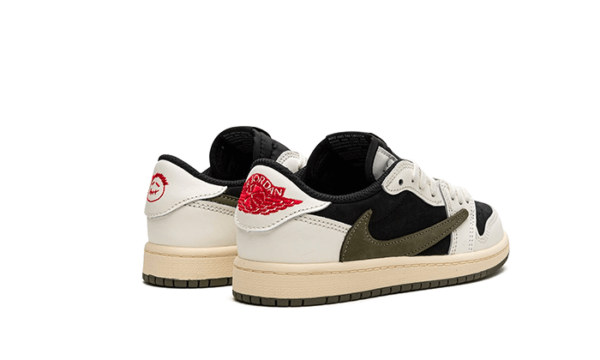 Air Jordan 1 Retro Low OG SP Travis Scott Olive Enfant (PS) - DZ5909-106 - 3