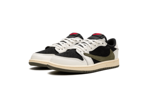 Air Jordan 1 Retro Low OG SP Travis Scott Olive Enfant (PS) - DZ5909-106 - 2