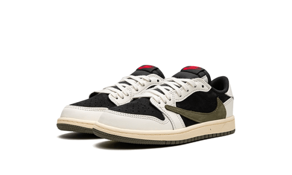 Air Jordan 1 Retro Low OG SP Travis Scott Olive Enfant (PS) - DZ5909-106 - 2