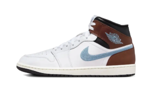 Air Jordan 1 Retro Mid SE Brown Blue Grey – FQ8162-142 / FQ7831-142 – 1
