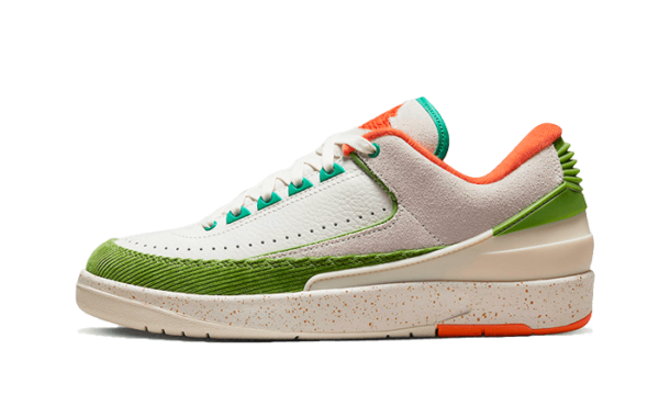 Air Jordan 2 Low SP Titan Safety Orange - DV6206-183 - 1