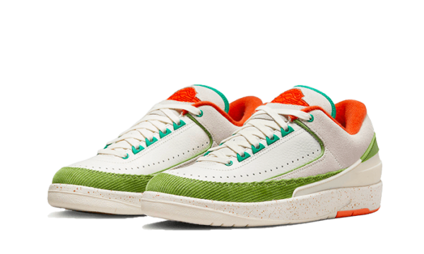 Air Jordan 2 Low SP Titan Safety Orange - DV6206-183 - 2
