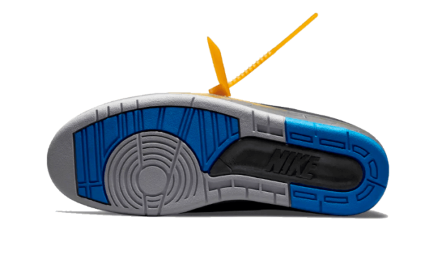 Air Jordan 2 Retro Low SP Off-White Black Blue - DJ4375-004 - 3