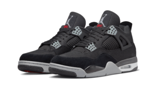 Air Jordan 4 Black Canvas - DH7138-006 / DV0553-006 - 2