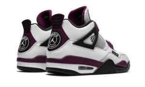 Air Jordan 4 PSG Neutral Grey Bordeaux - CZ5624-100 / CZ6509-100 - 3