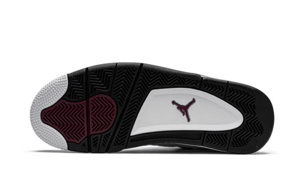 Air Jordan 4 PSG Neutral Grey Bordeaux - CZ5624-100 / CZ6509-100 - 4