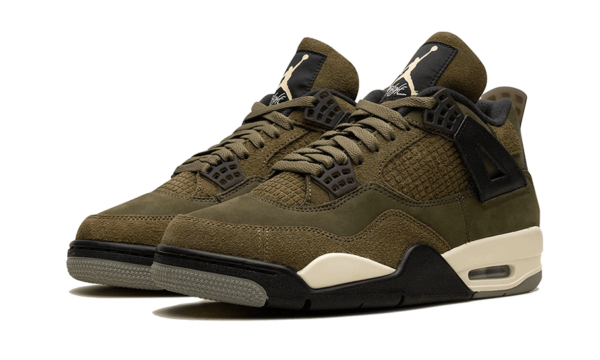 Air Jordan 4 Retro SE Craft Medium Olive - FB9927-200 / FB9928-200 - 2